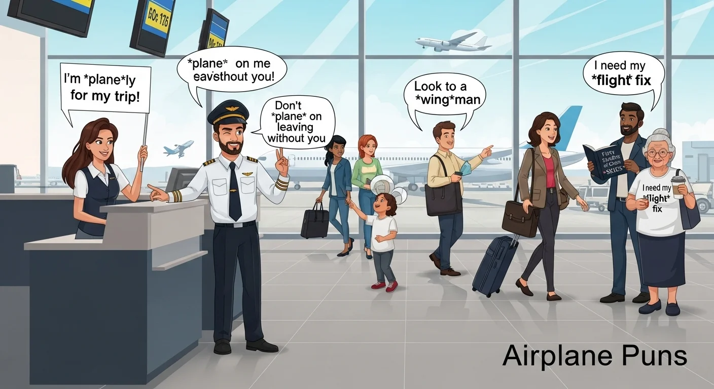 Top Airplane Puns