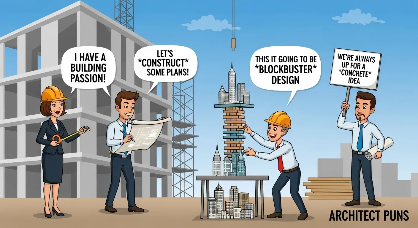 Hilarious Architect Puns