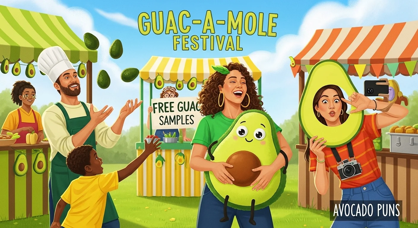 The Health Benefits of Laughing at Avocado Puns