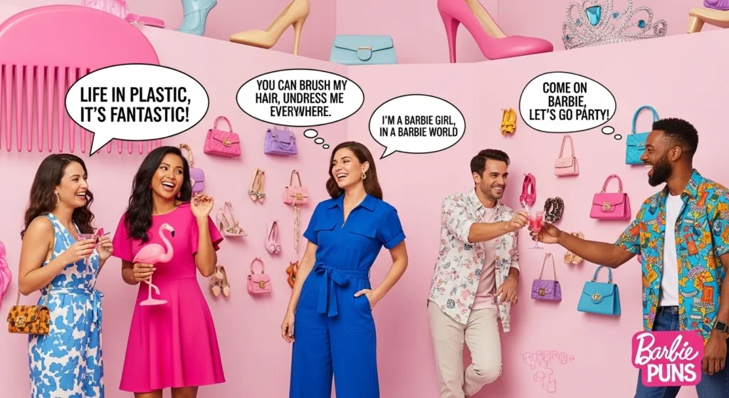barbie puns