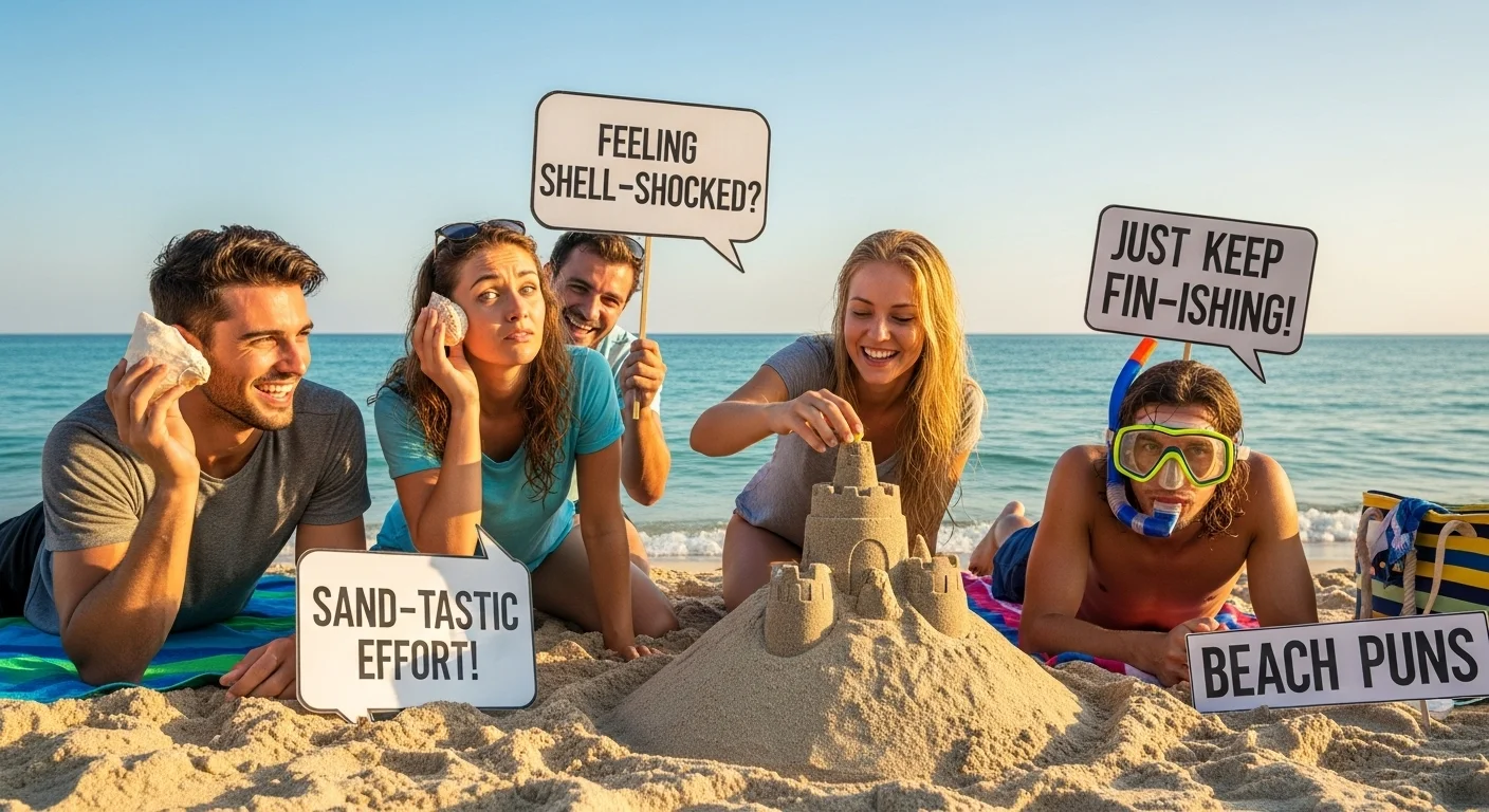 Puns with Beach Vibes