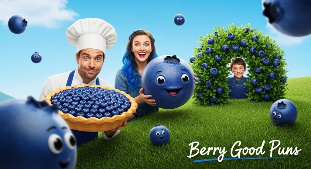 blueberry puns