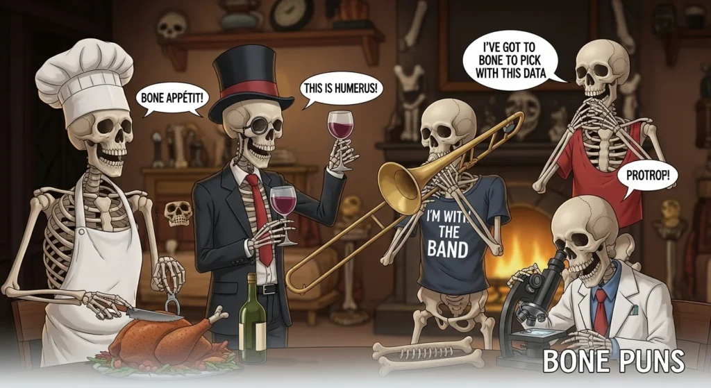bone puns