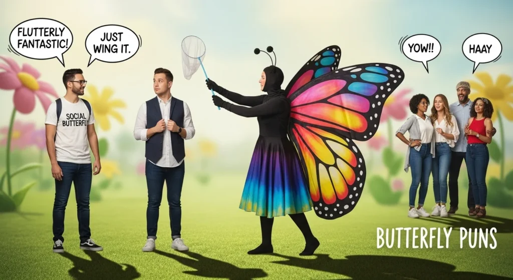 butterfly puns