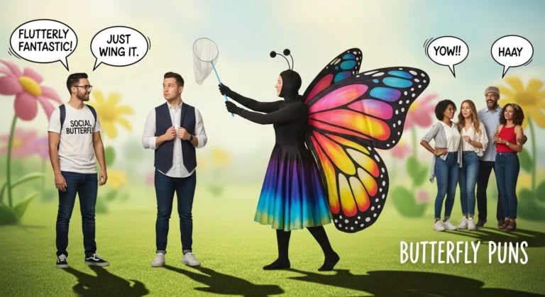 butterfly puns
