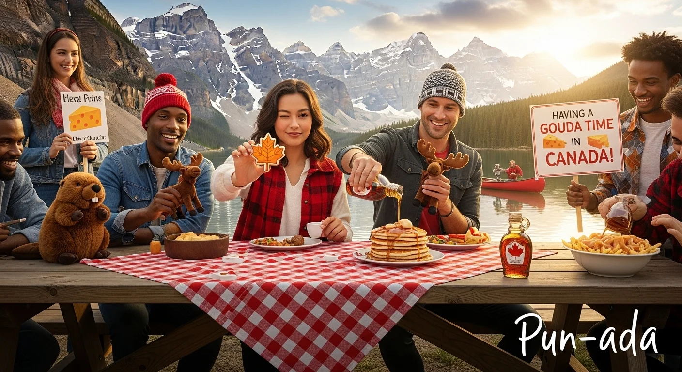 Hear Canadian Puns