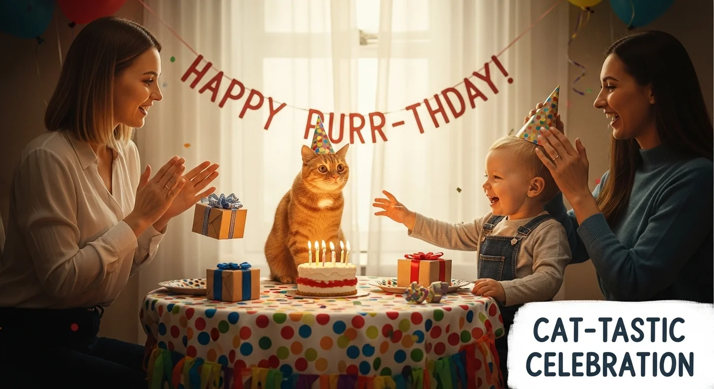 Happy Purr-thday!”: Celebrating with Cat