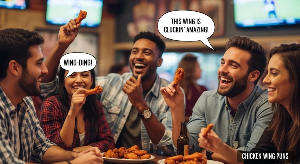chicken wing puns