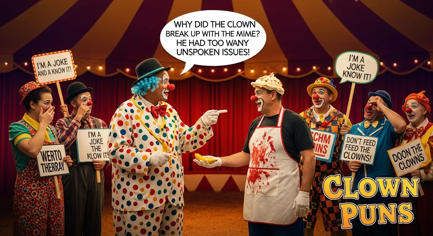 Understanding Clown Puns