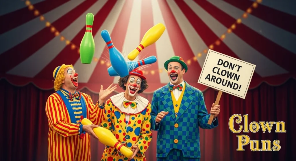 clown puns