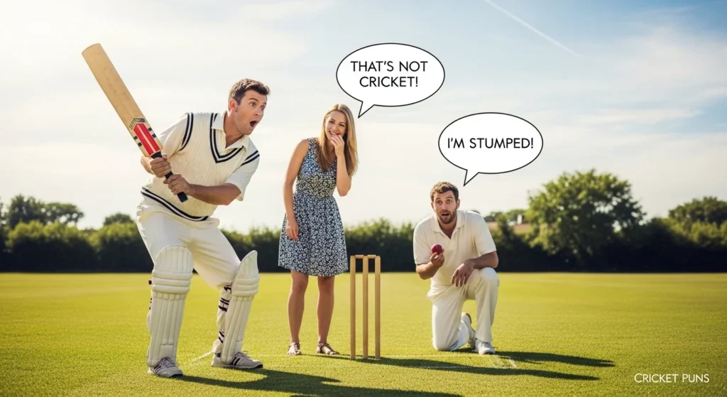 cricket puns