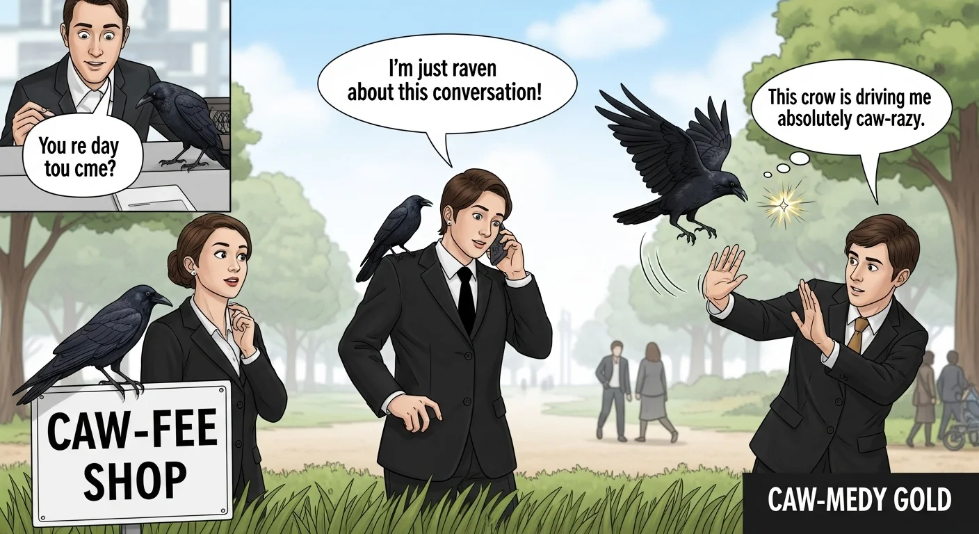 The Art of Crafting the Perfect Crow Pun