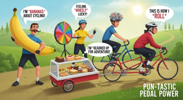 cyclist puns