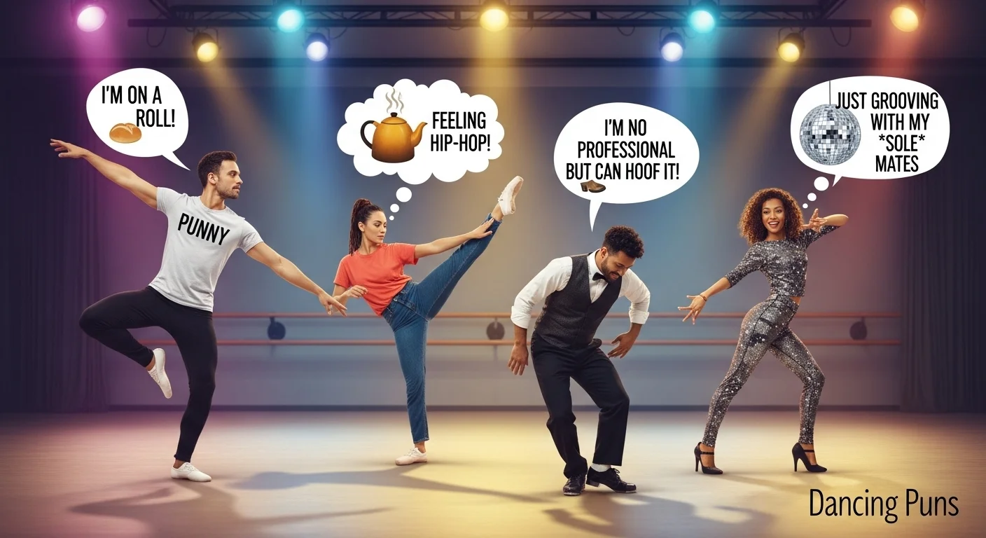 Timeless Dancing Puns