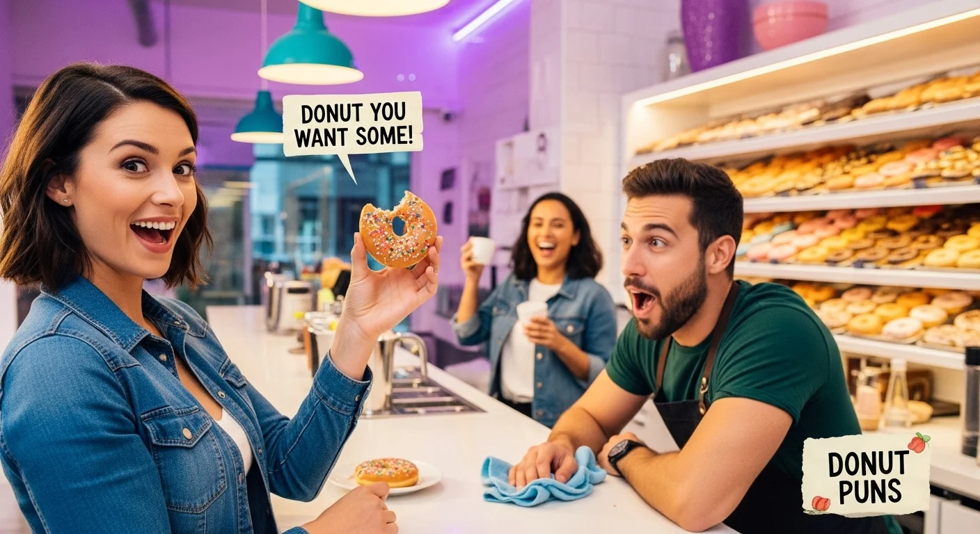 Classic Donut Puns