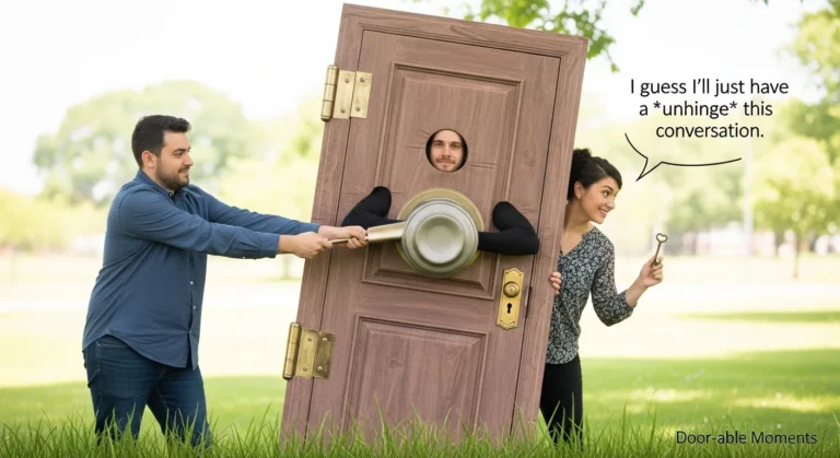 door puns