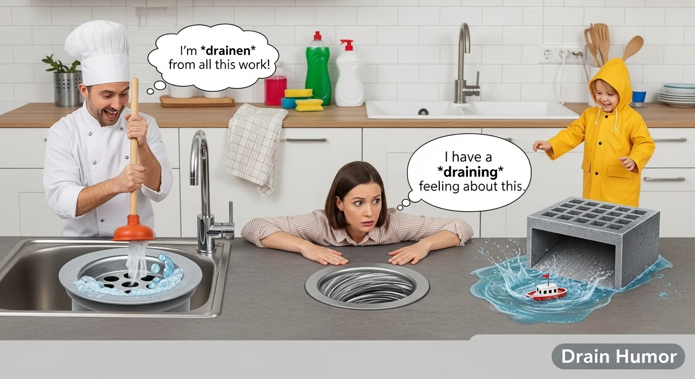 Must-Read Drain Puns