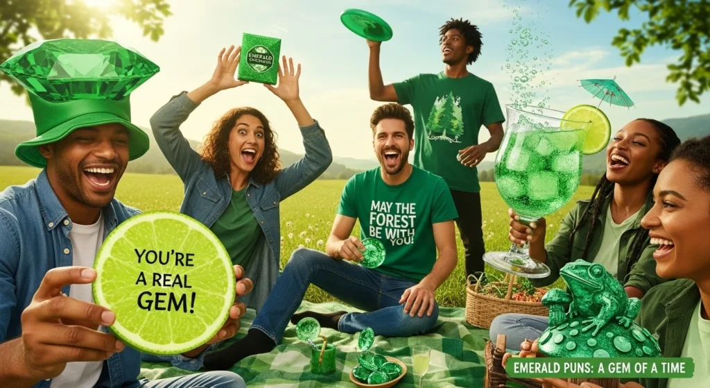 emerald puns