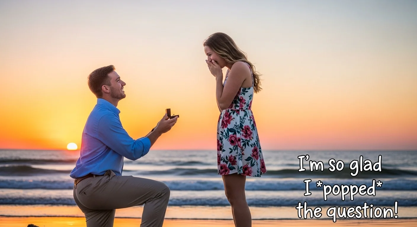 Engagement Puns for the Happy Couple