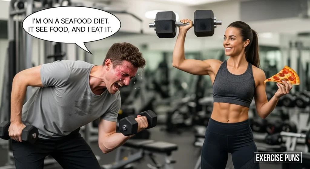 exercise puns