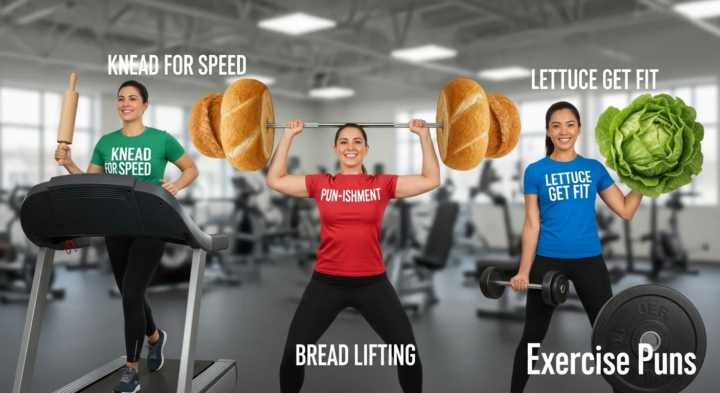 Puns to Pump Up Your Gym Routine