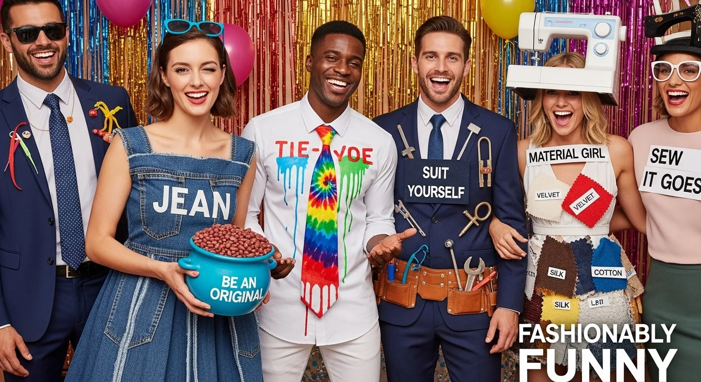 The Seam-less World of Clothing Puns