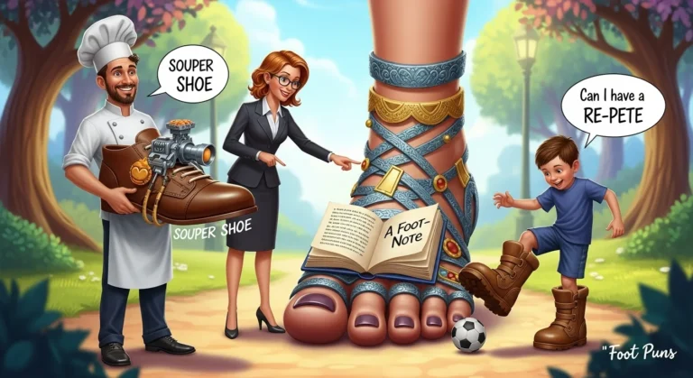 foot puns