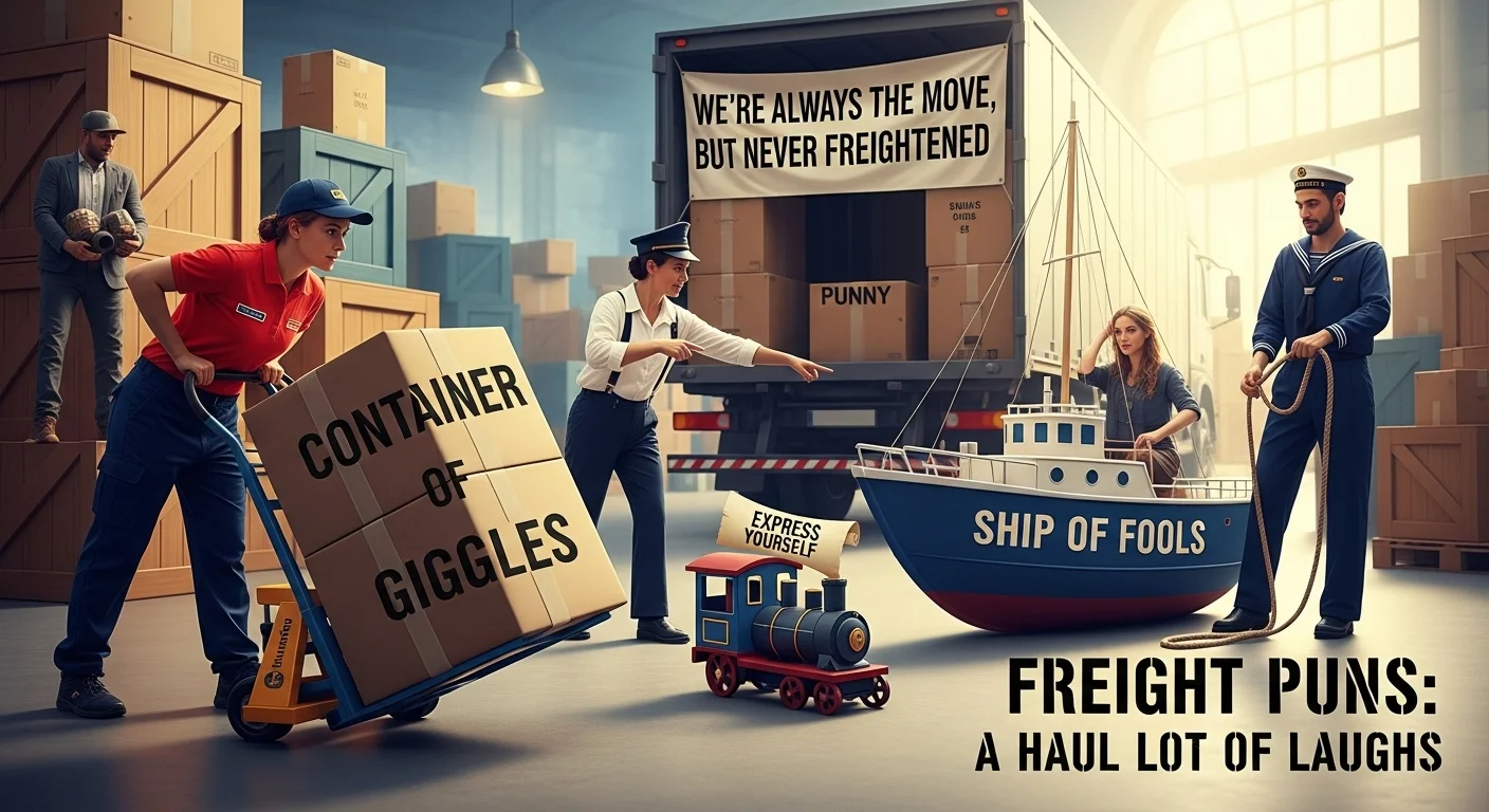 Puns That’ll Keep Your Cargo Light