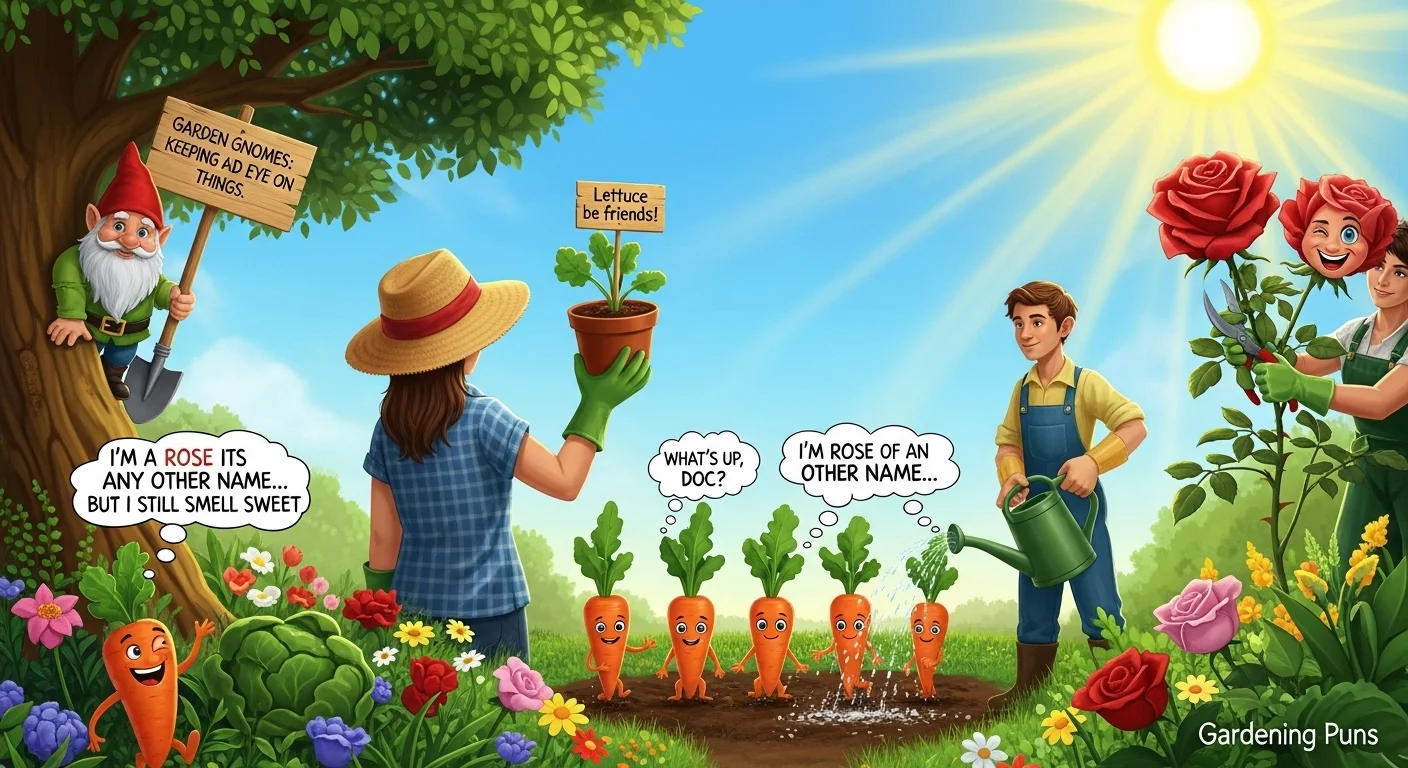 Classic Gardening Puns