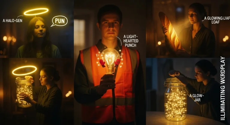 glowing puns