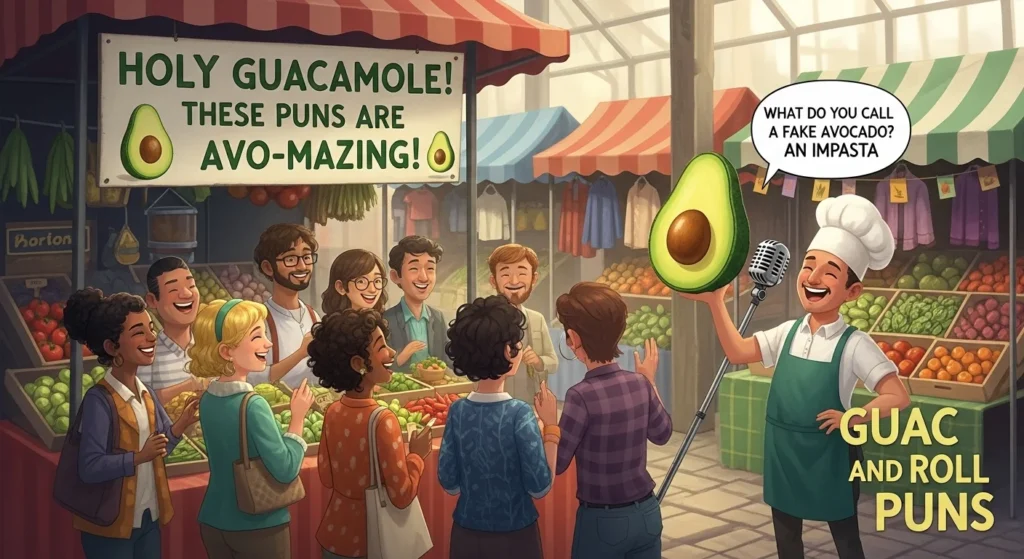 guacamole puns