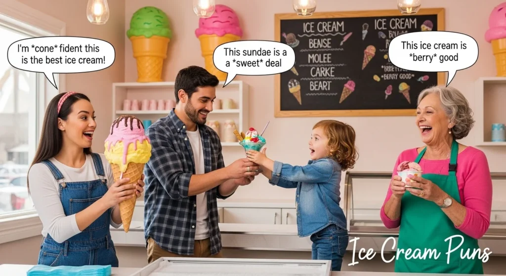 ice cream puns