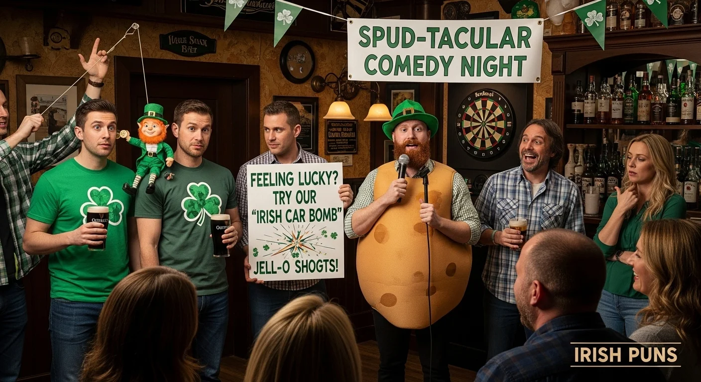 Irish Food and Drink Puns