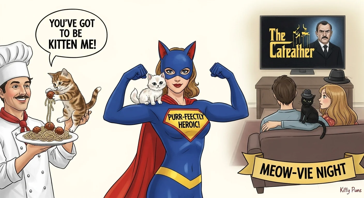 kitty puns and jokes