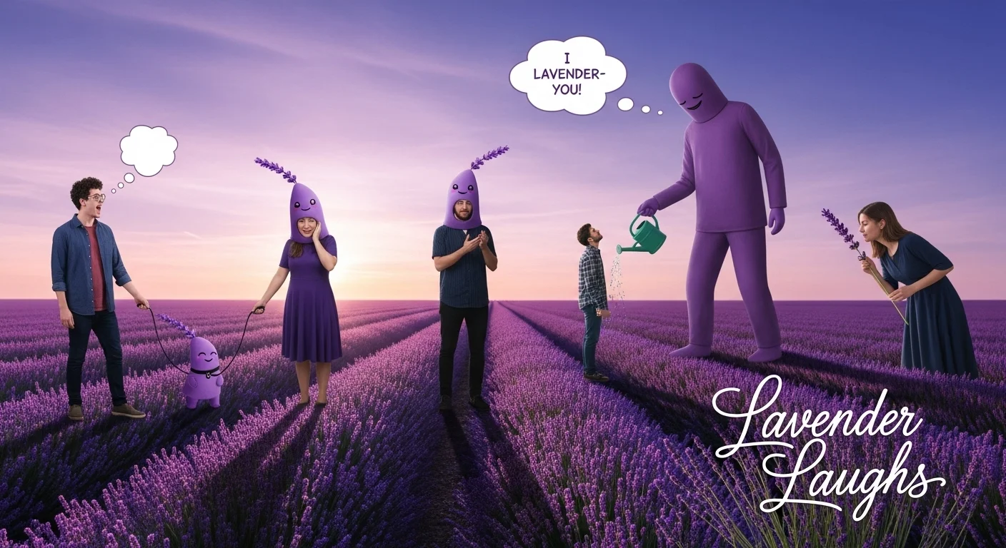 Lavender Puns for Plant Lovers