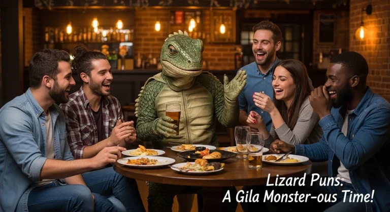 lizard puns