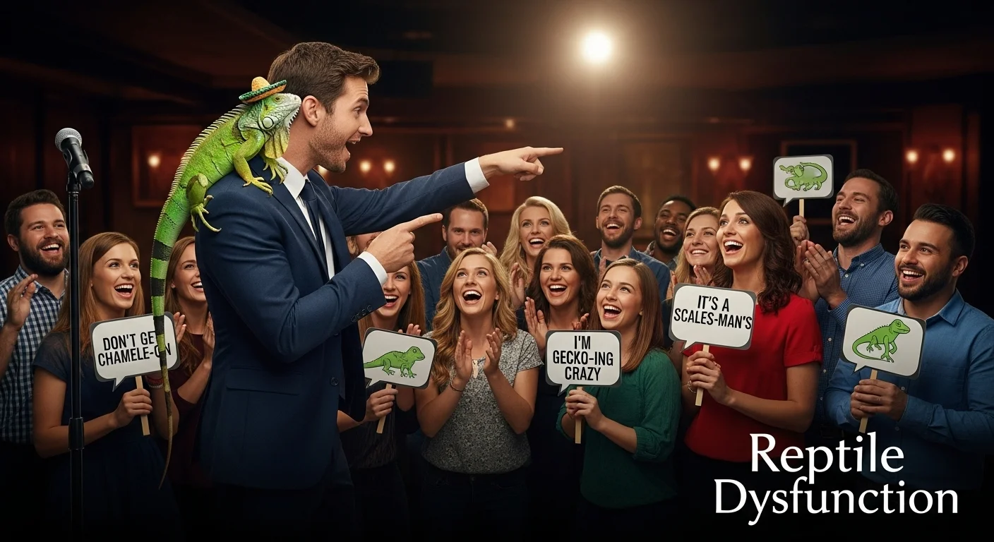 Iguana Tell You Some Great Puns