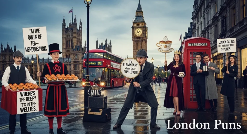 london puns