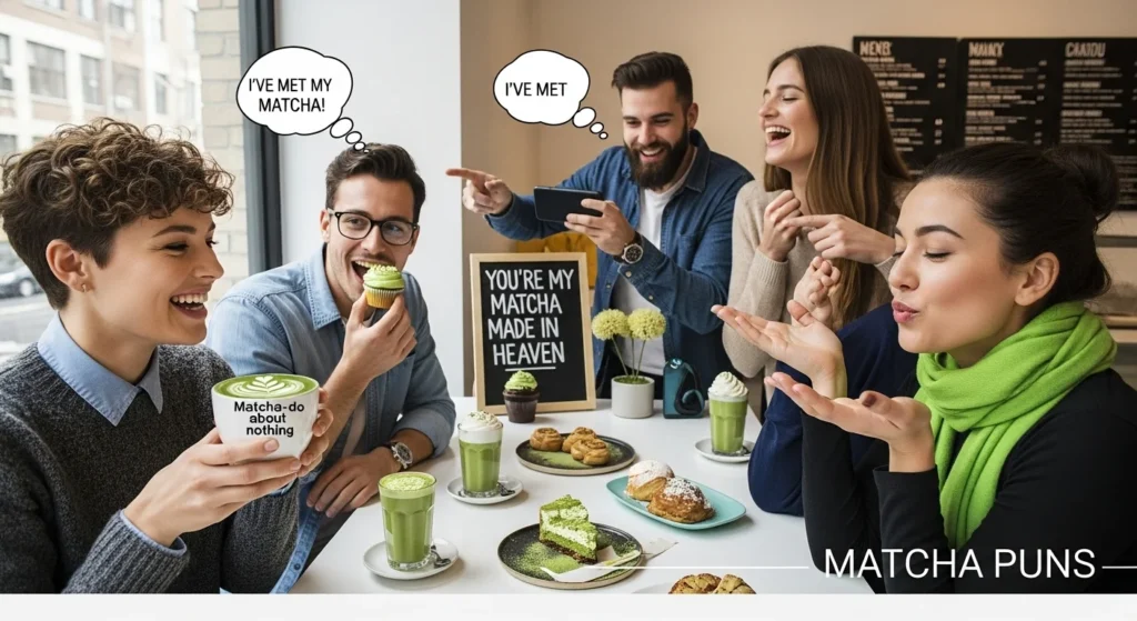 matcha puns