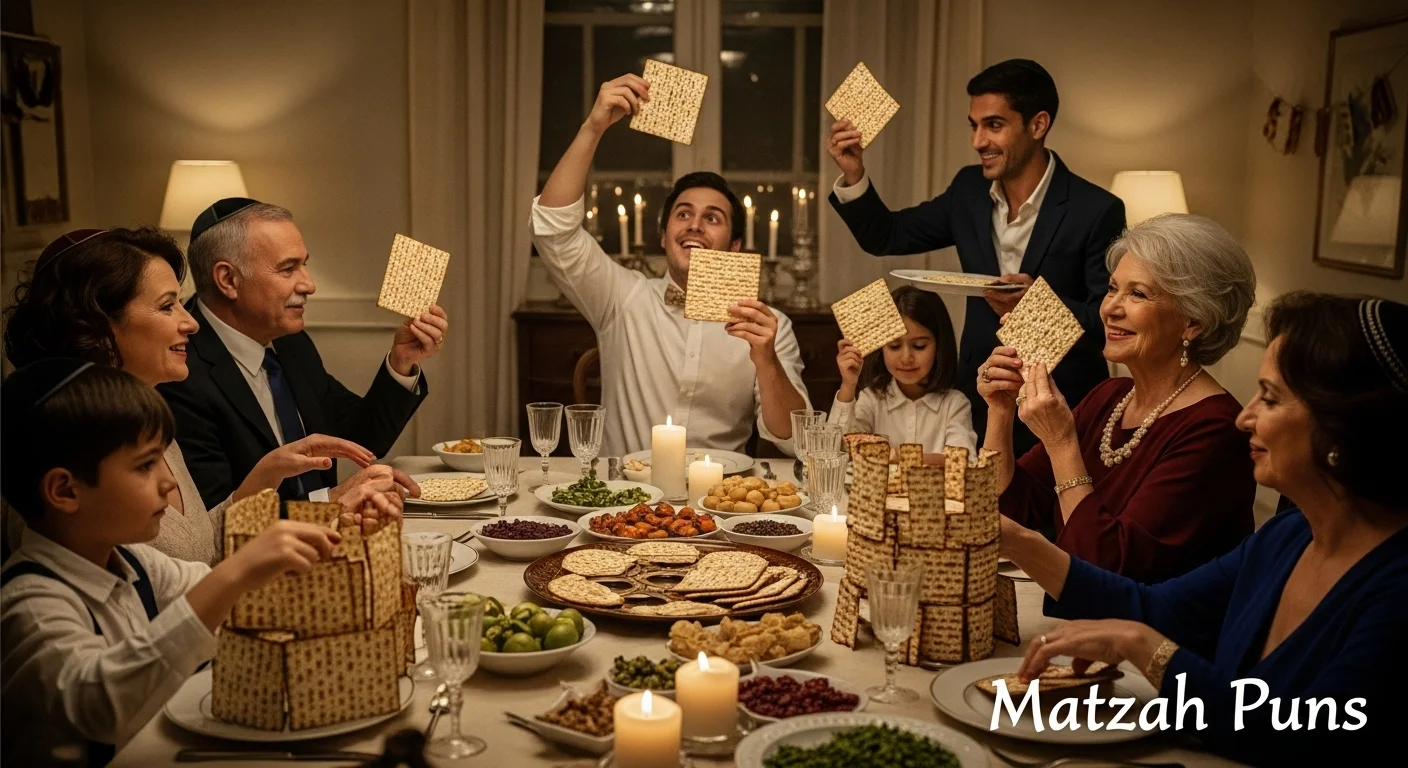 Why Matzah Puns Will Make Your Passover Seder
