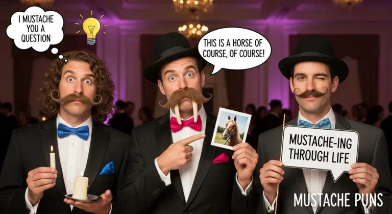 mustache puns