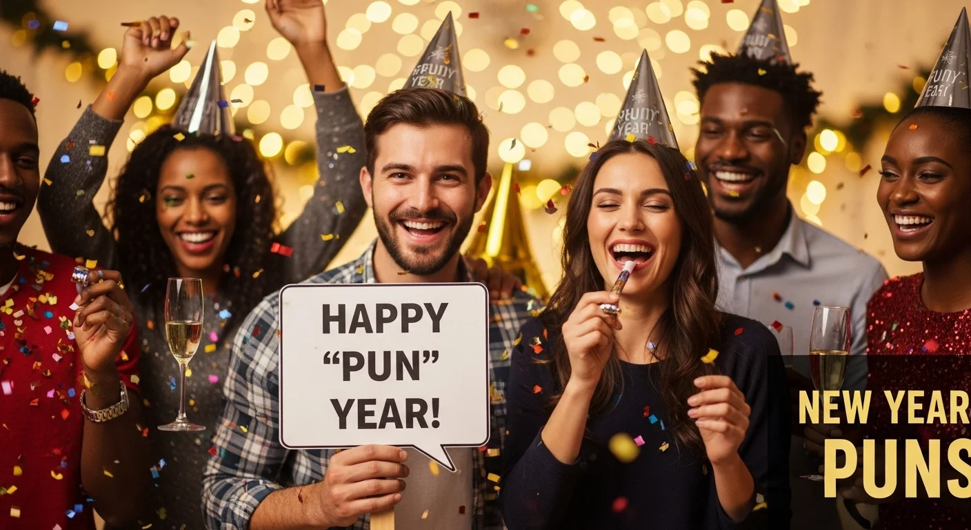 Hilarious New Year Resolutions Puns