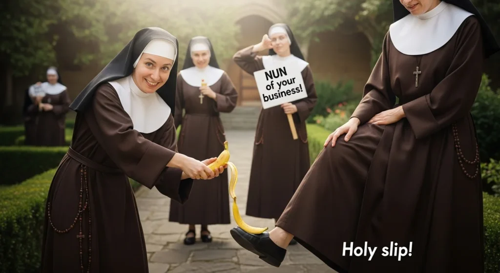 nun puns