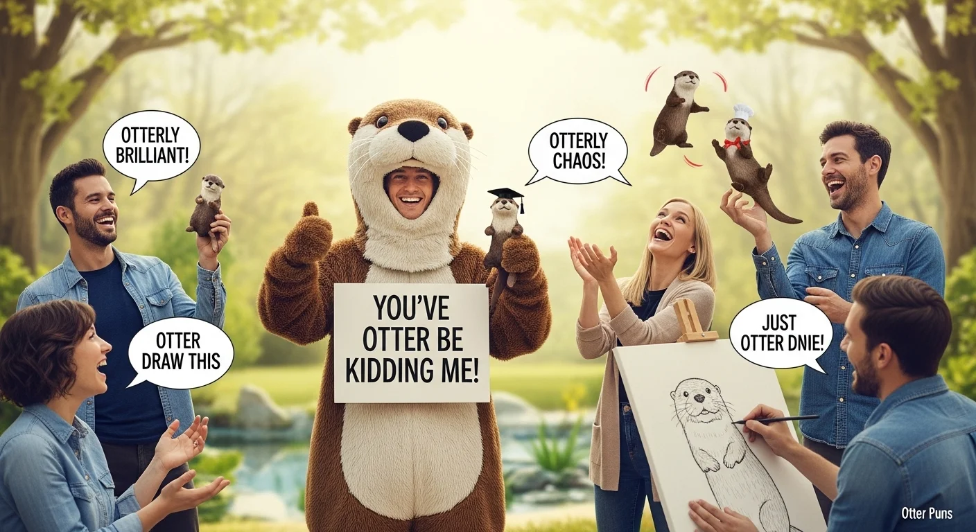 Unleashing the Best Otter Puns