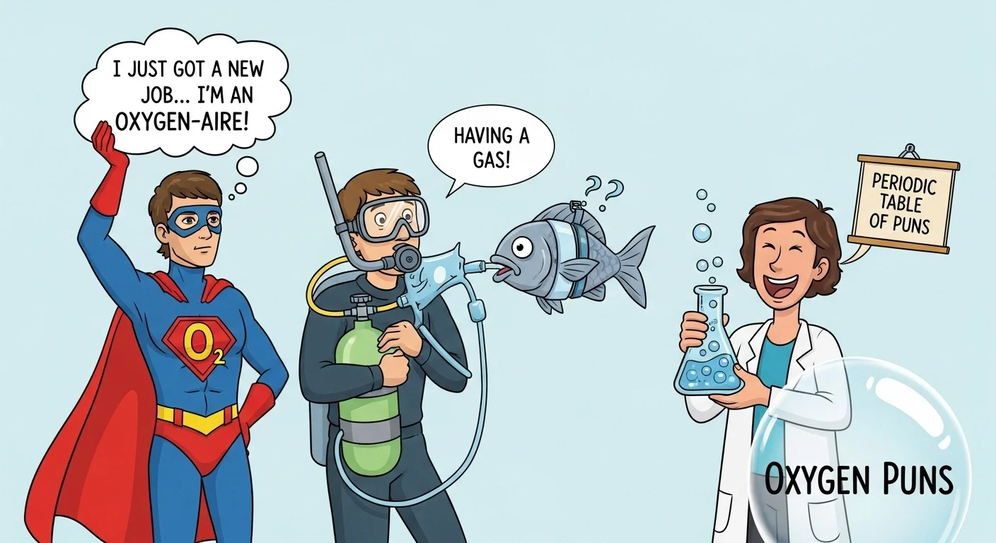 Oxygen Puns That Will Have You Breathing