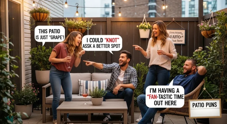 patio puns