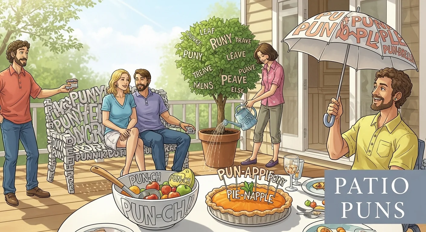 How Patio
Puns Can Elevate Your Outdoor Parties