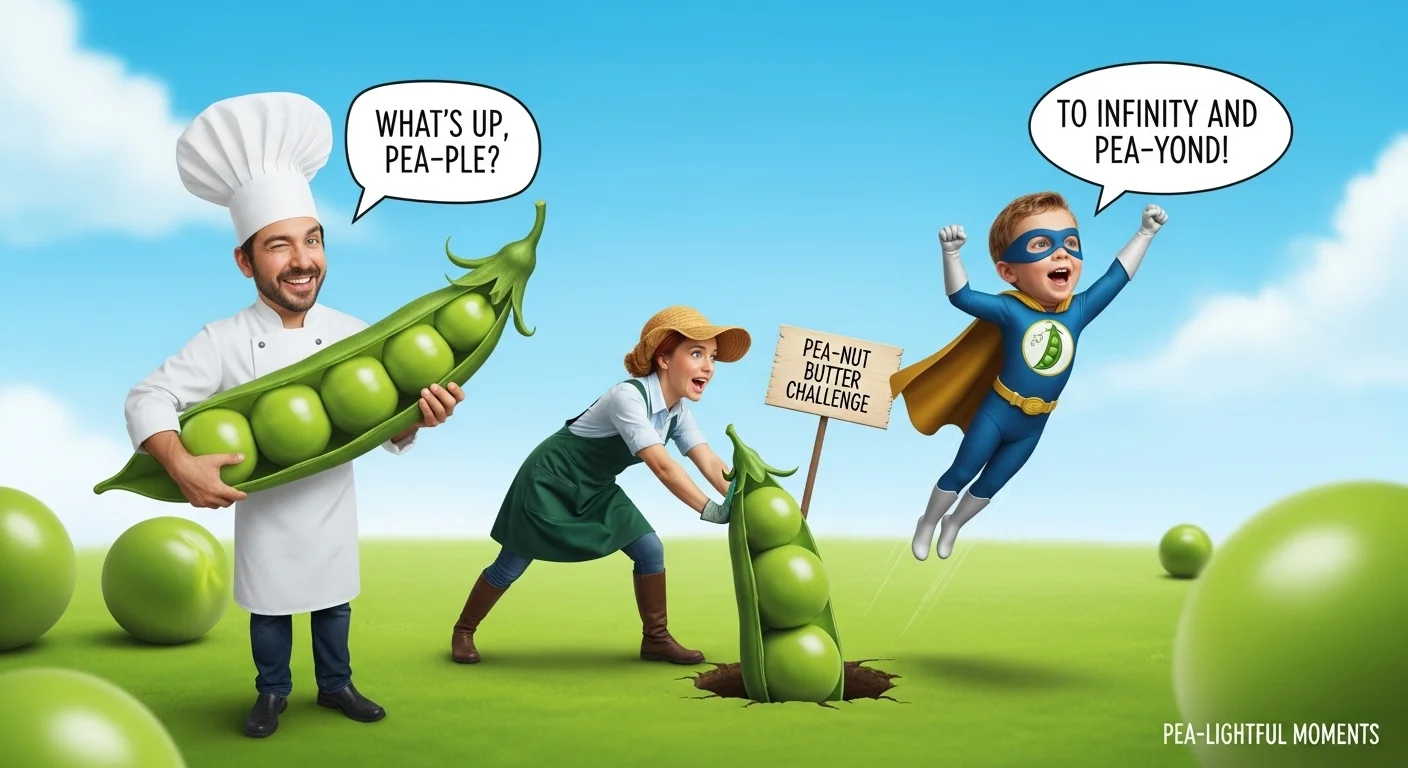 Pea Puns in Culinary Arts