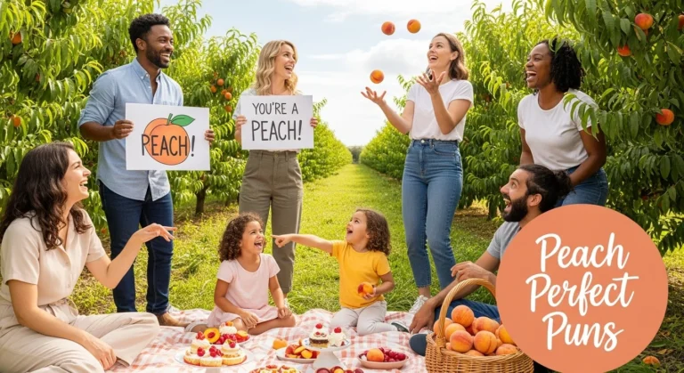 peach puns