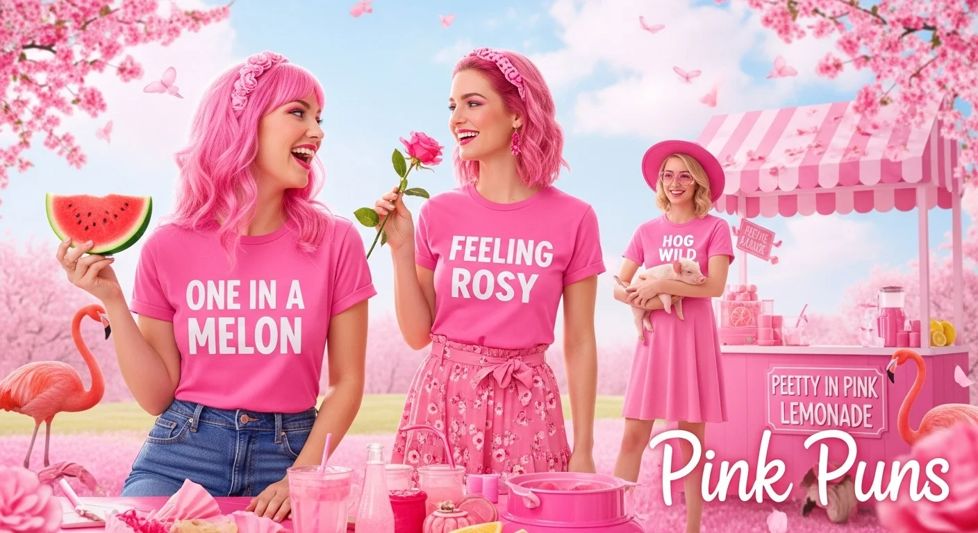 The Top Pink Puns for a Rosy Chuckle